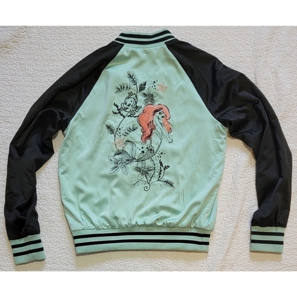 DISNEY The Little Mermaid Souvenir Bomber Jacket - Picture 4 of 11